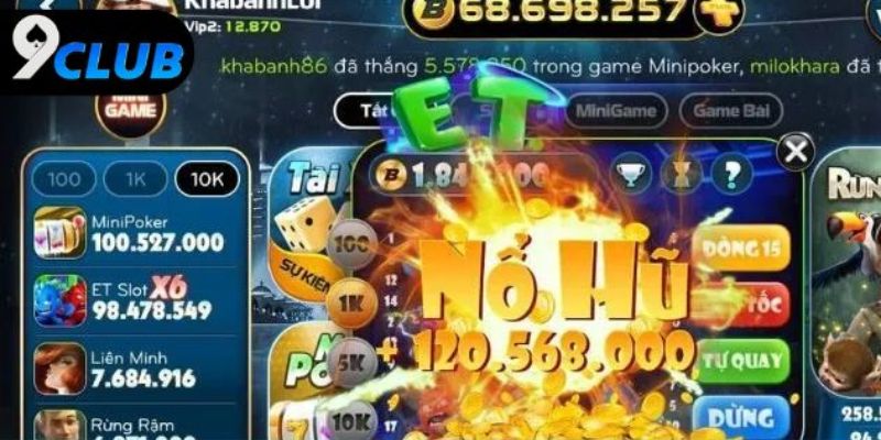 Nổ Hũ 9club lợi ích